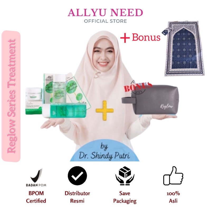 Jual Reglow Paket Droppship Reglow Glowing Skin Treatment Shopee