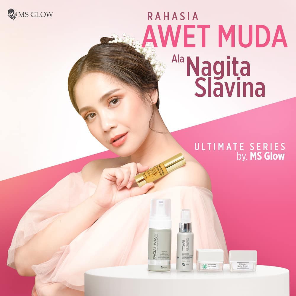 MS GLOW BEAUTY Skincare Paket Wajah Whitening Acne Luminous Ultimate