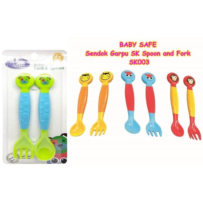 Babysafe fork n spoon