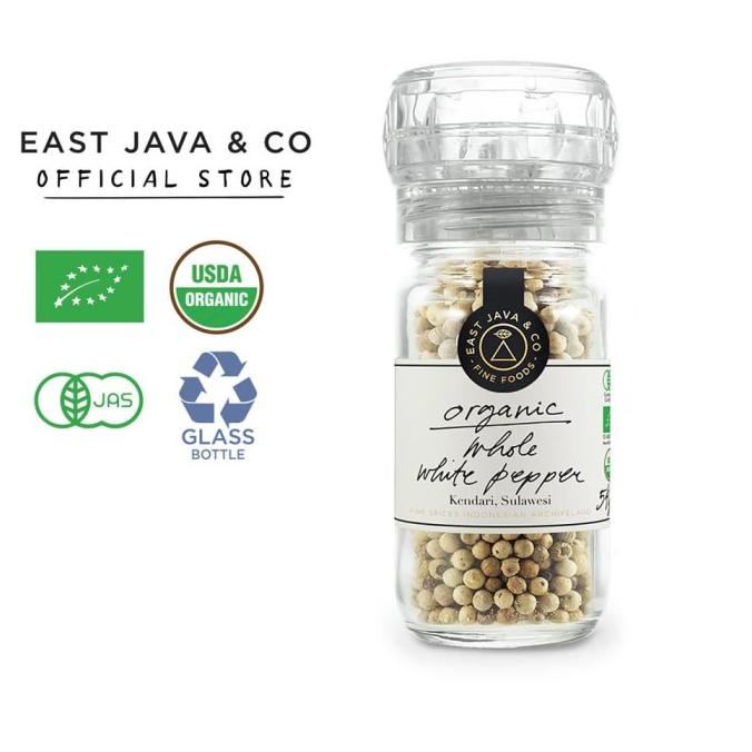 

Diskon East Java & Co Organic Whole White Pepper Mill-54g(Lada Putih Organik) Diskon