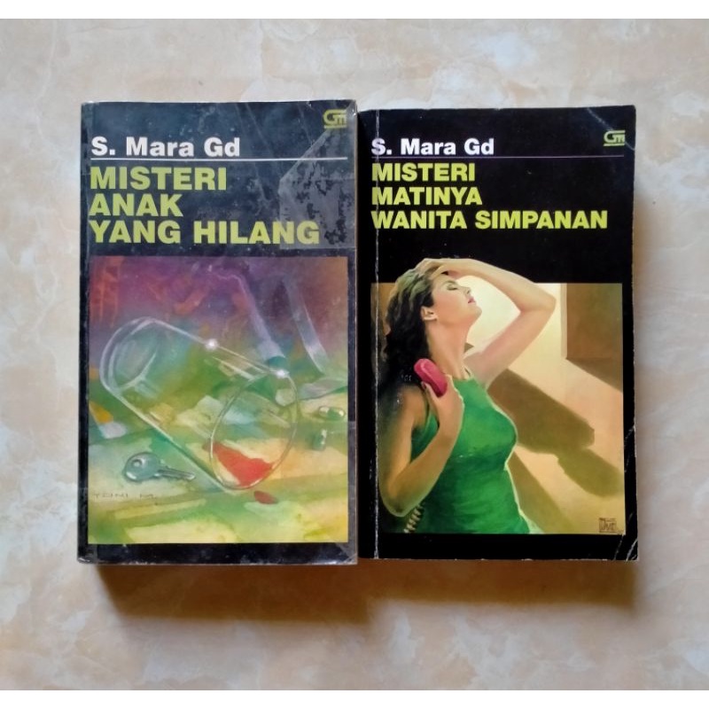 Paket Obral 2 Novel S Mara Gd Misteri Anak Yang Hilang dan Misteri Matinya Wanita Simpanan