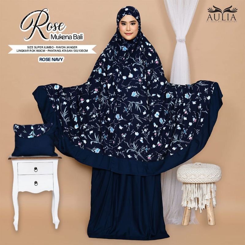 MUKENA BALI SUPERJUMBO  ROSE II AZALEA II SHAKILA