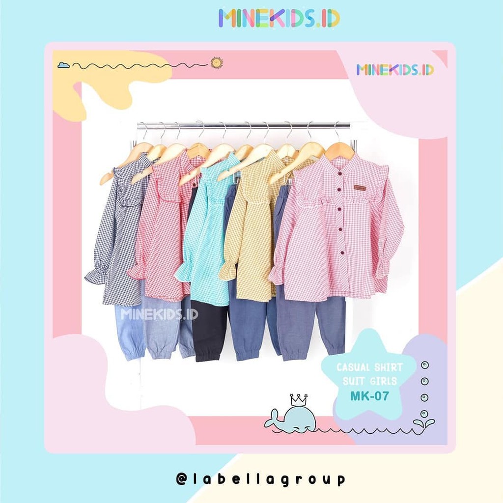 Setelan Anak Perempuan Minekids.id