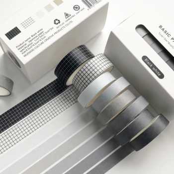 

VILIT Lakban Stiker Buku Diary Album Scrapbook Tape 8 Roll - JH45