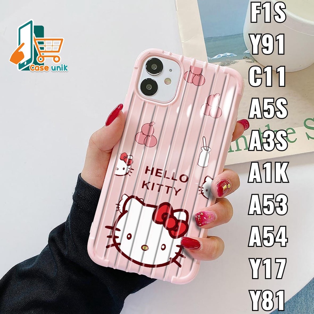 SS009 CASE HELLO KITTY OPPO A5 A9 2020 A31 A37 A3S A53 A33 A1K A15 A5S F9 A12 A11K A7 CS2260