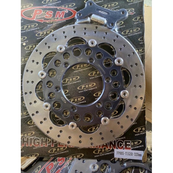 DISC PIRINGAN CAKRAM PSM 320MM HITAM PNP MEGAPRO TIGER LAMA CB150R OLD