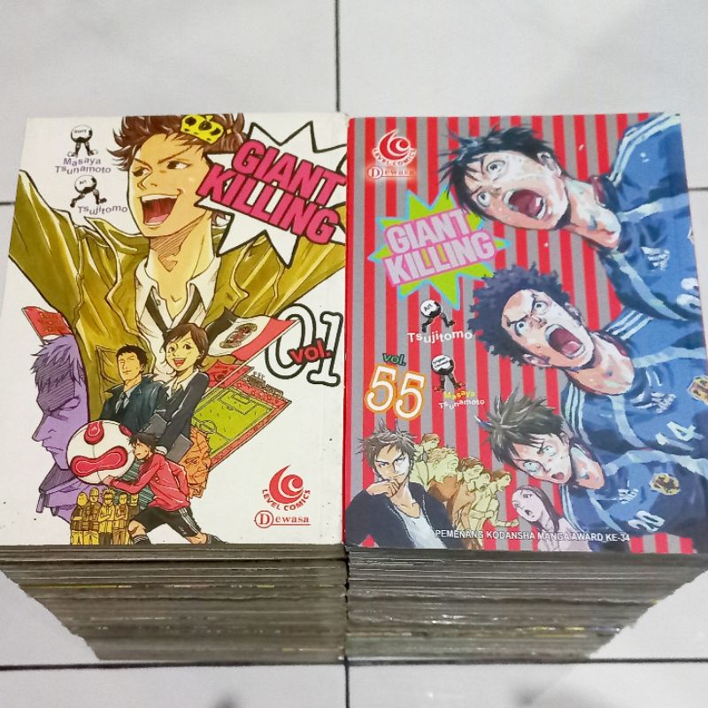 Komik GIANT KILLING 1-55 (terbaru)
