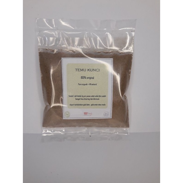

temu kunci bubuk asli tanpa campuran / obat herbal batuk