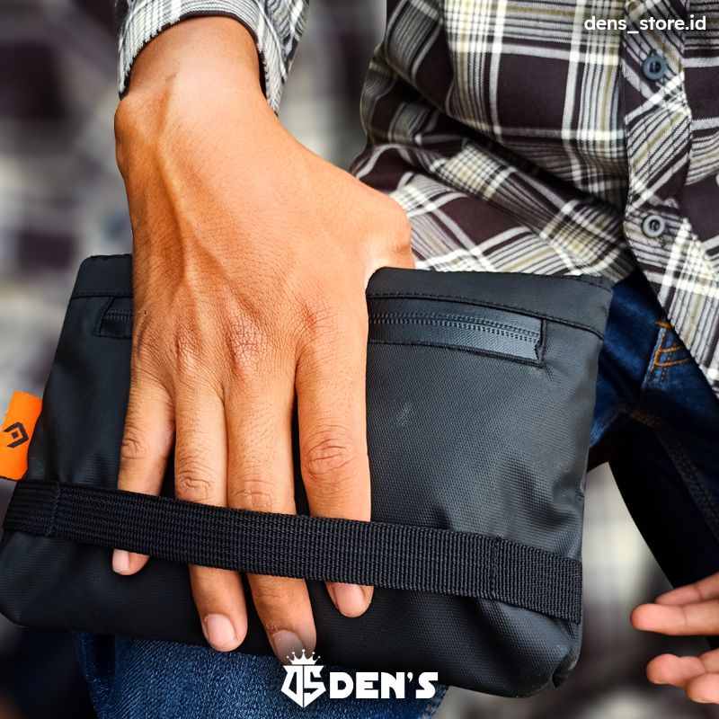 Hand Bag Pria/Clucth Bag/Tas Tangan 3 Penyimpanan Utama