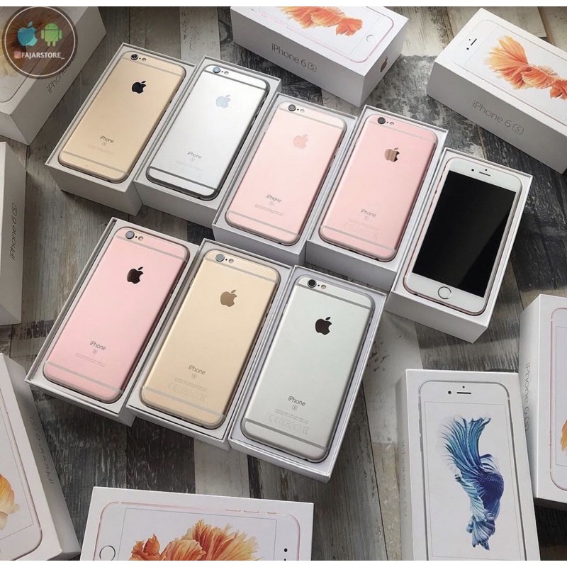 IPHONE 6S 16GB 32GB 64GB 128GB SECOND FULLSET ORIGINAL