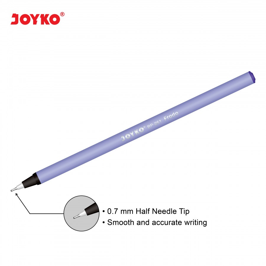 Ball Pen Pulpen Pena Joyko BP-251 Frodo 0.7 mm 1 Pcs