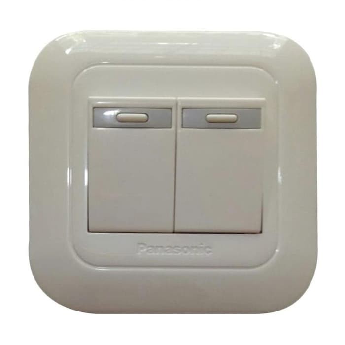 Panasonic Saklar 2 gang 1 Arah