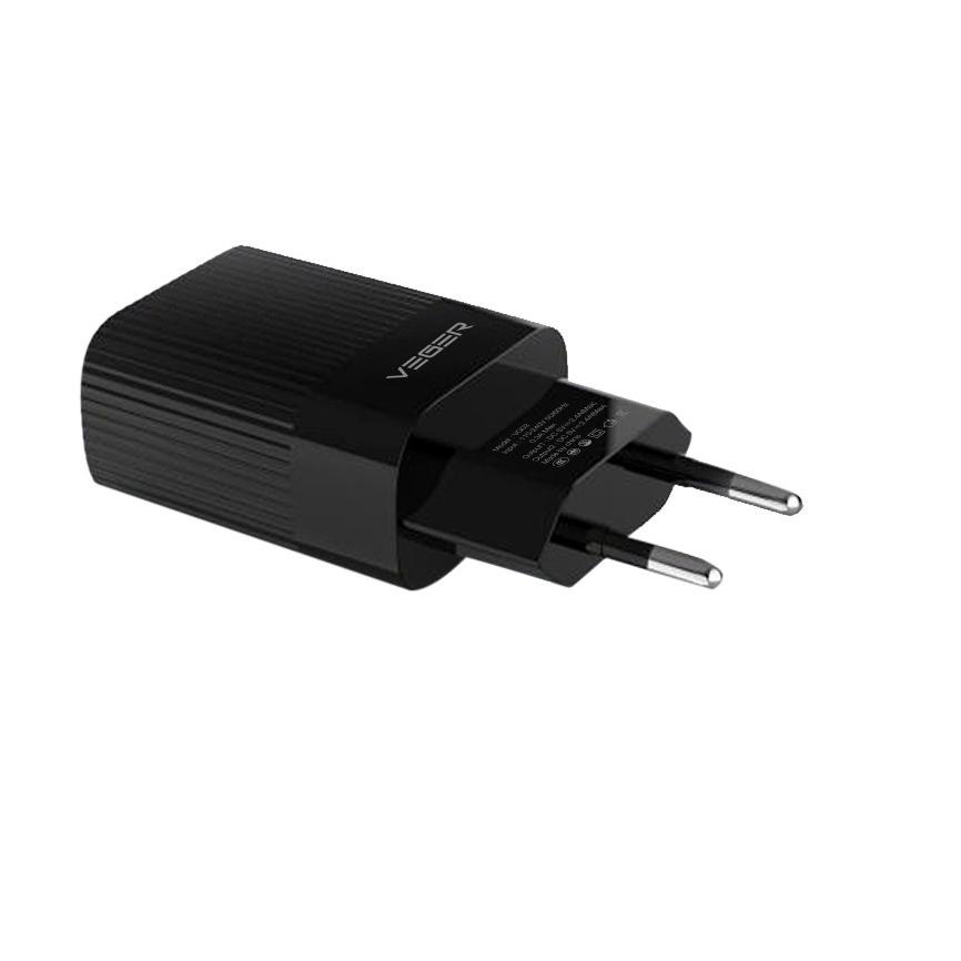 ♪ VEGER Wall Charger VG02 2 Ports USB Output 2.4A ♘