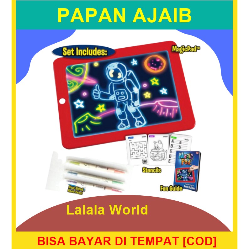 

Mainan Papan Ajaib Belajar Tulis Menulis Anak Anak Pulpen Pena Edukasi Puzzle Edukatif Rubik