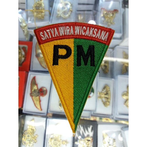 Badge | Bet | Brevet POM AD | POLISI MILITER TNI AD