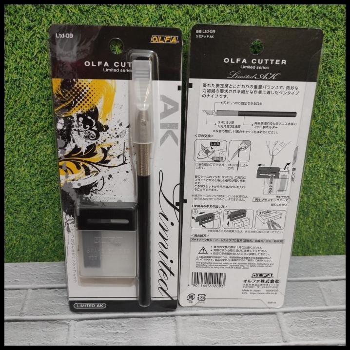 

Olfa Ltd 9 Cutter Pen Grafik Limited Art Knife Ltd-9 With 25 Blades