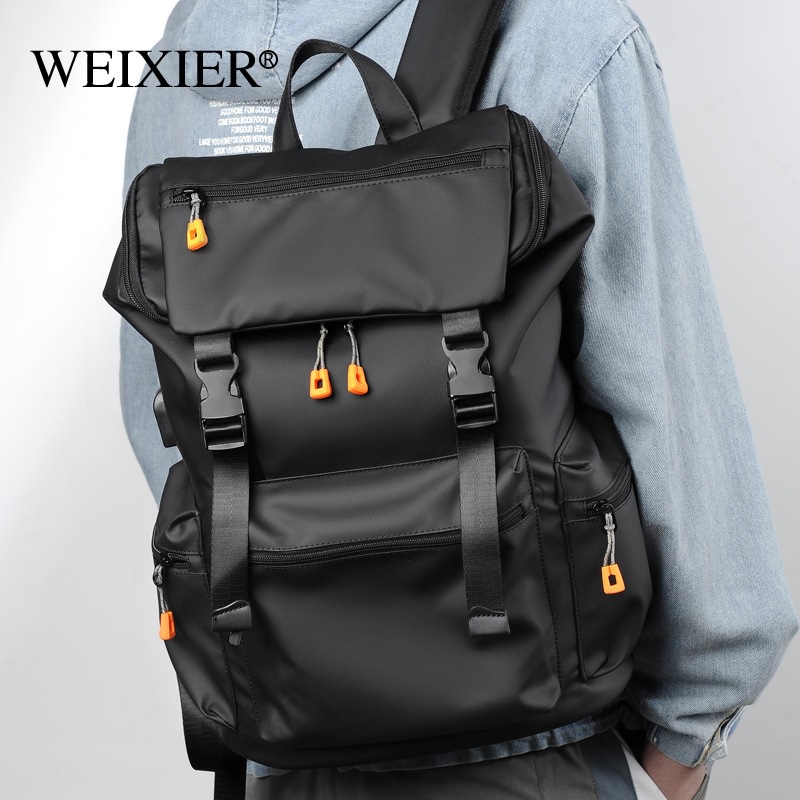 WEIXIER B1862 - Travel Business Laptop Backpack - Tas Ransel Trendy