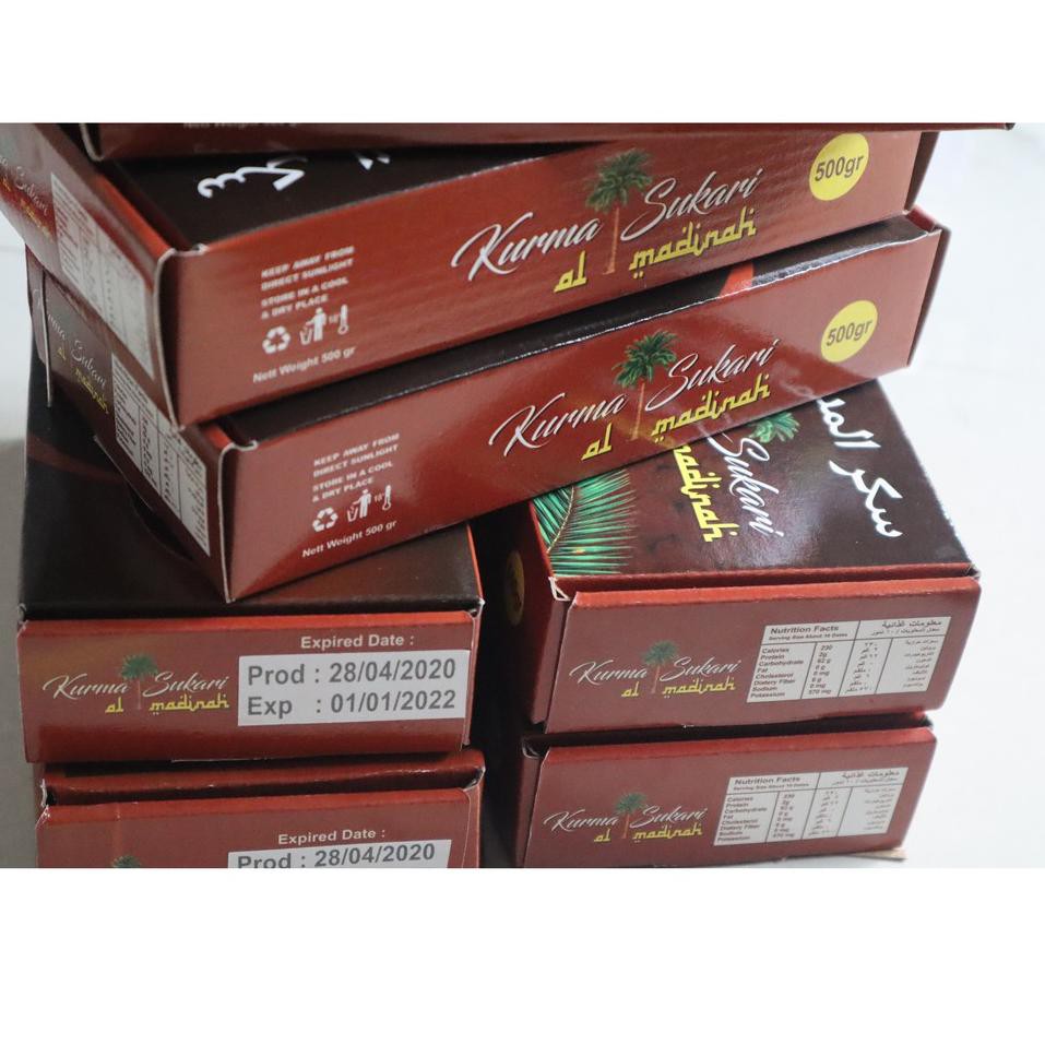 

Baru Z0VWL kurma sukari al madinah kemasan dus 500gr W35