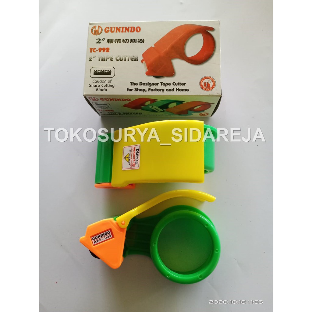 

PEMOTONG LAKBAN SOLASI TAPE CUTTER GUNINDO CUTTER PEREKAT