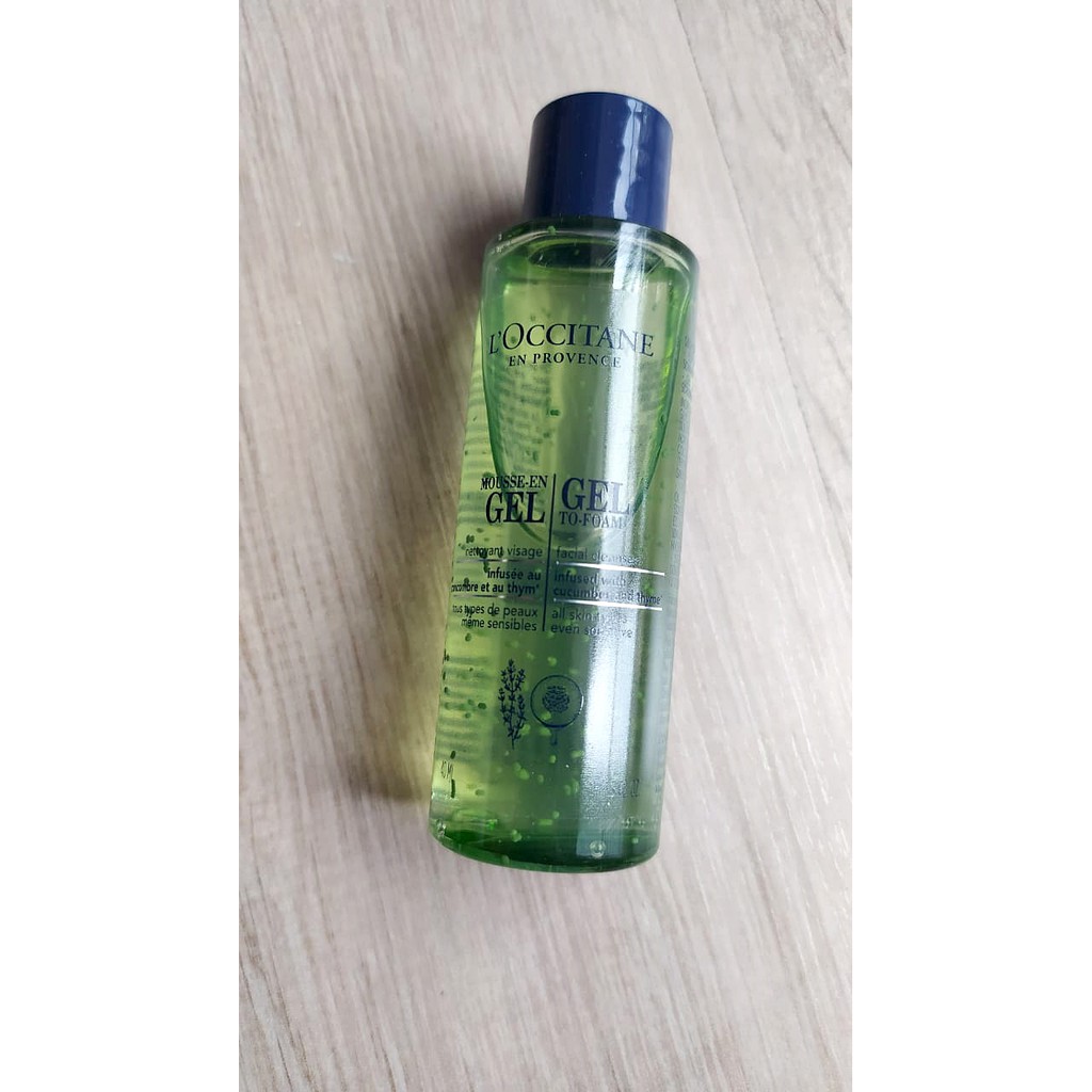

loccitane gel to foam 40 ml