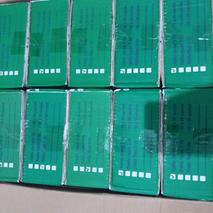 

Siap Kirim Kaldu Jamur Merang 1 Dus Isi 10 Pack - Rasa Original