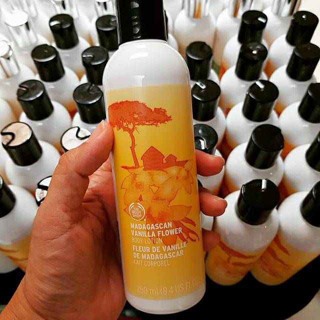 The Body Shop Madagascan Vanilla Flower Body Lotion