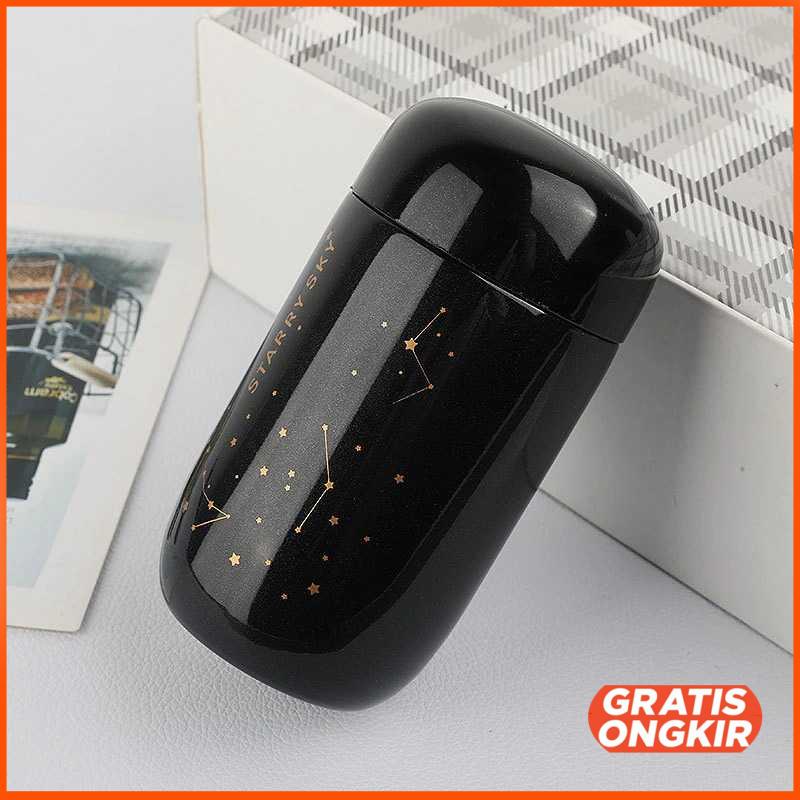 Gelas Botol Tumbler Kopi Teh Stainless Steel 200ml - JQ059