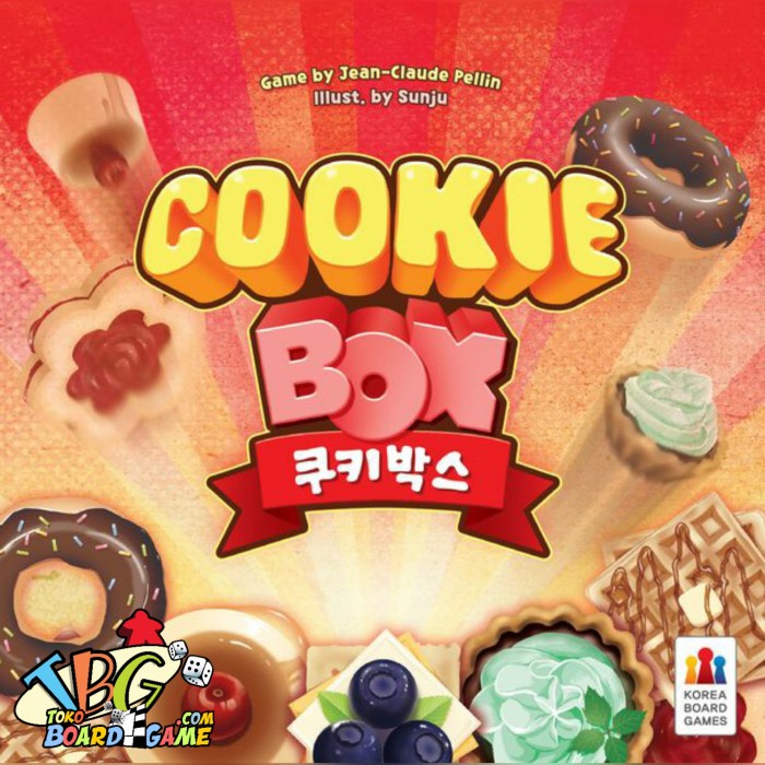 GAME-BOARD- COOKIE BOX ( ORIGINAL ) BOARD GAME -BOARD-GAME.