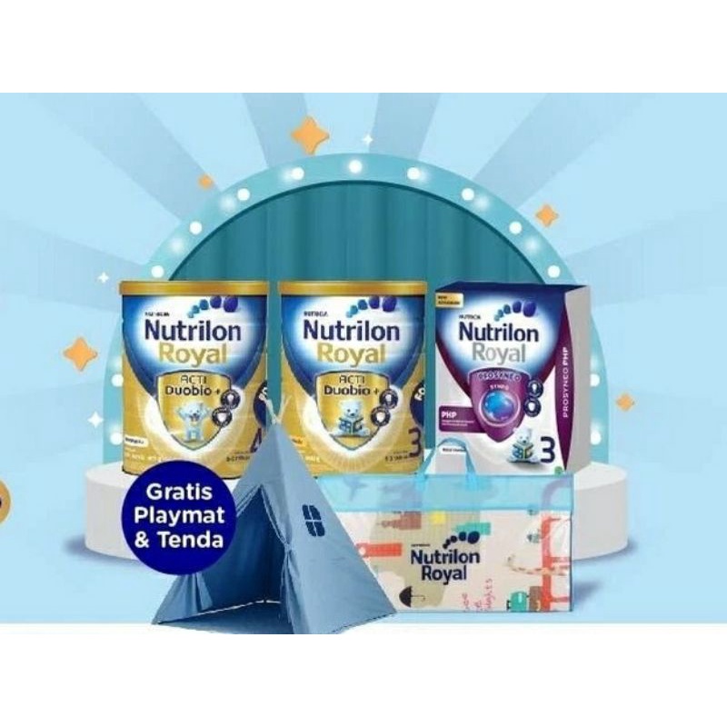 BUNDLING 10xNutrilon Royal 3/4/Prosyneo (Tenda Tepee atau PlayMat)