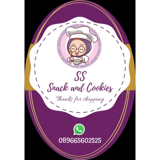 

Sticker Label Kemasan Oval ukuran 3 cm x 5 cm