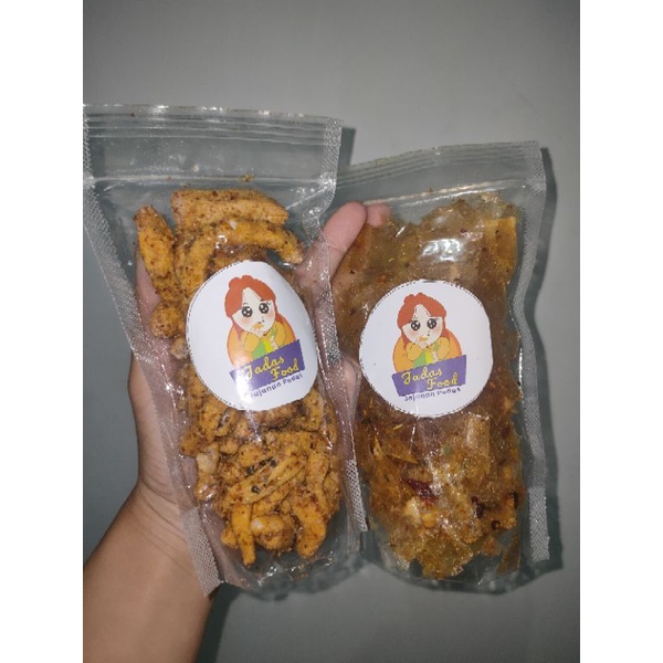 

PAKET HEMAT! KRIPIK KACA + BASRENG PEDAS DAUN JERUK