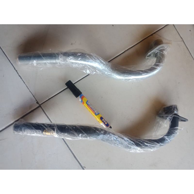 LEHER KNALPOT BESI SUPRA VARIO SUPRA X 125 REVO ABS KHARISMA MX FU BEAT NETRAL KENALPOT SATRIA FU KA