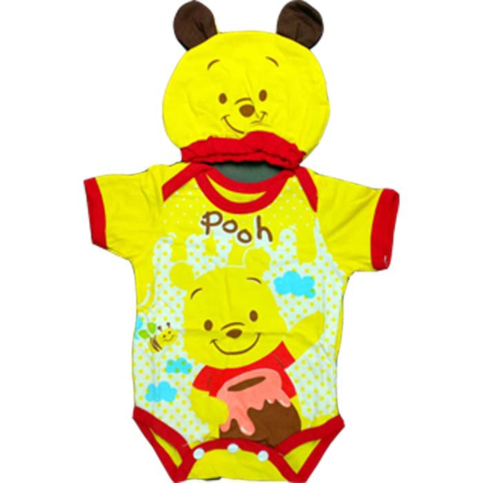 Jumper Bayi Laki Laki Perempuan Motif Lucu Pooh