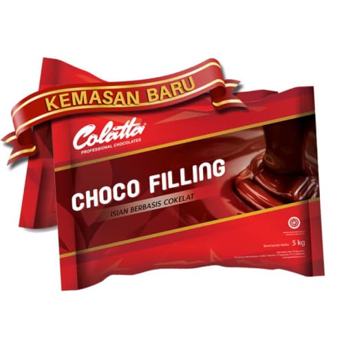 

isian coklat filling roti colatta dekor 250gram