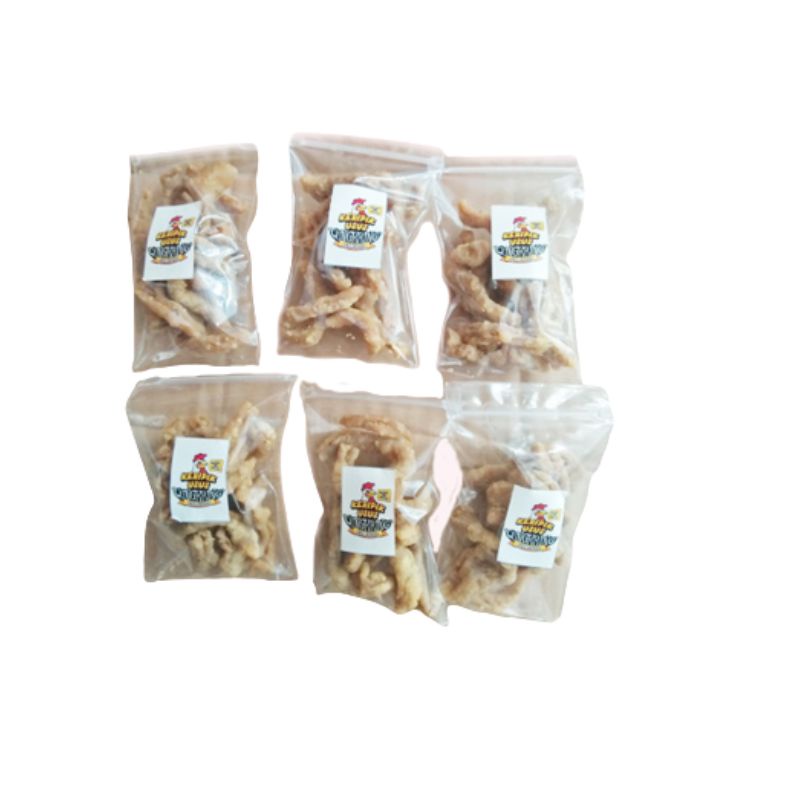 

Cemilan Snack Keripik Usus Ayam Ekonomis