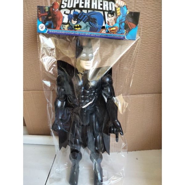 SUPER HERO Mainan Robot Batman Besar Jumbo 40cm BBR 256