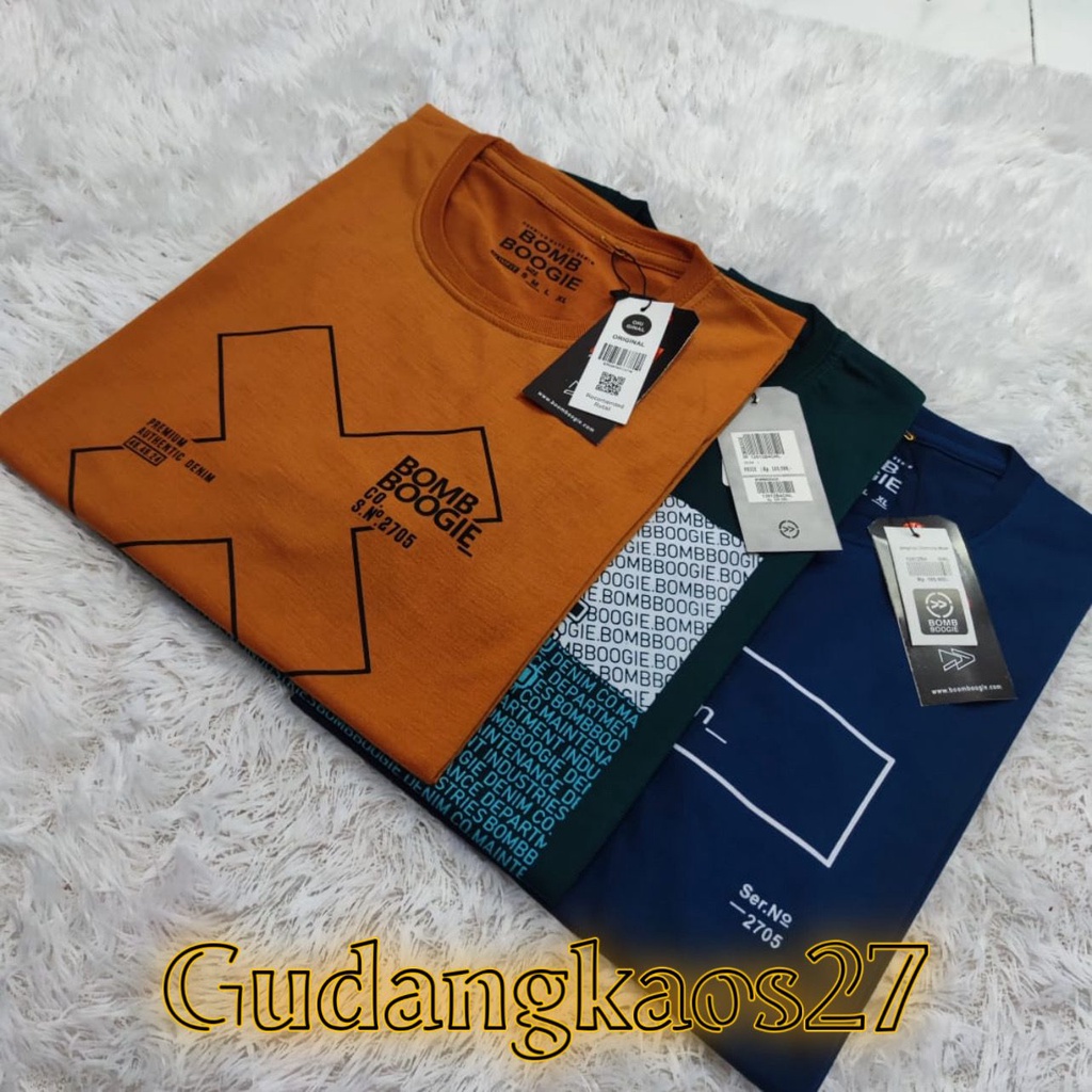 3 pcs 100rb kaos bombogie pria 100 3pcs   kaos pria distro bandung   kaos bombogie pria terbaru   ka