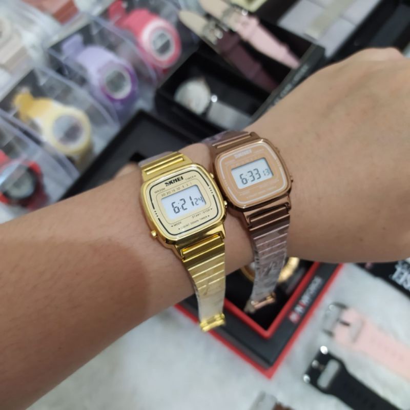 jam tangan SKMEI  wanita rantai