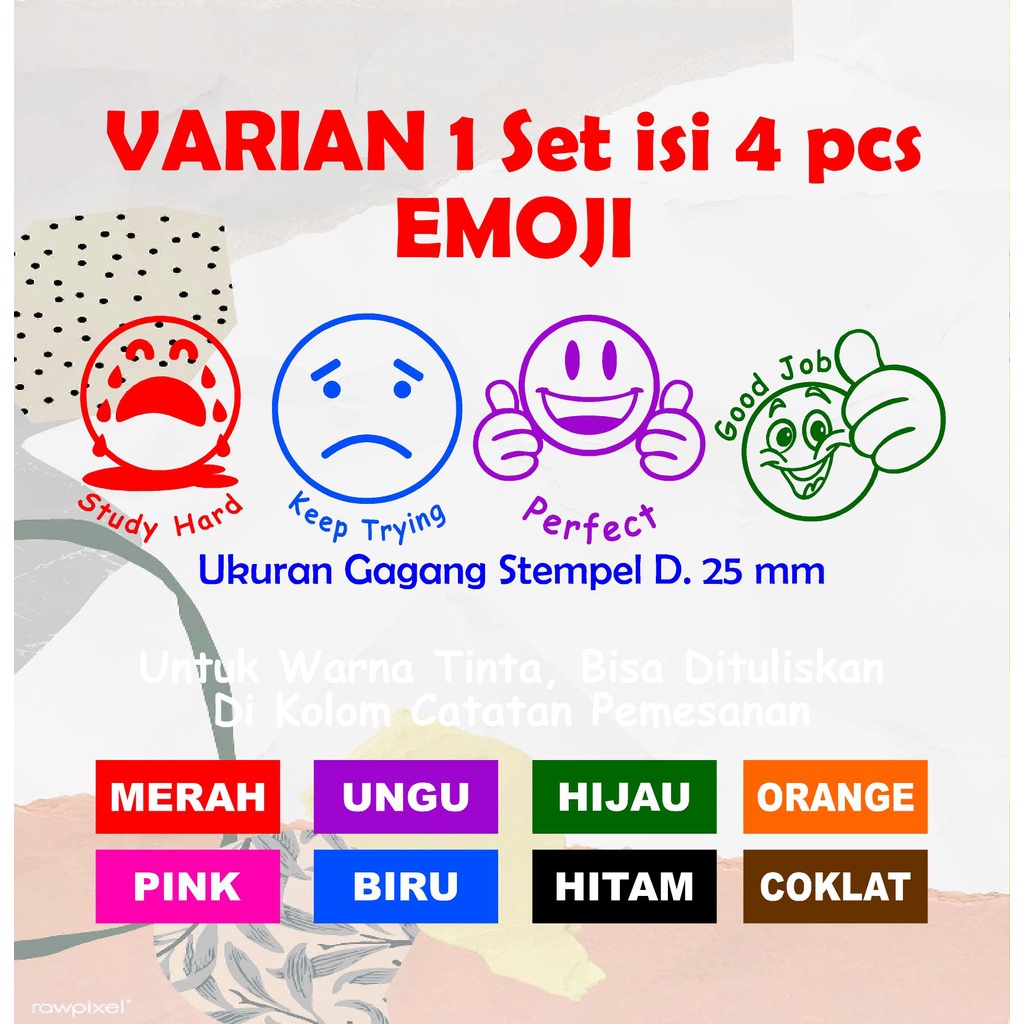 

STEMPEL NILAI EMOJI