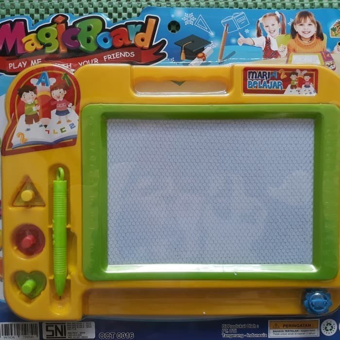 

drawing board magnetic papam tulis hapus mainan edukasi anak