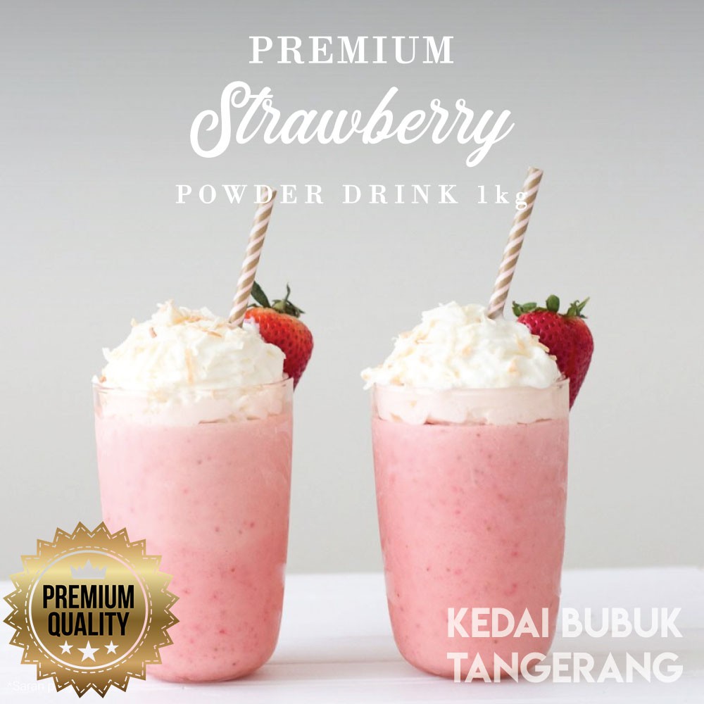 

Bubuk Minuman Premium Strawberry JavaLand Grande 1kg bmb