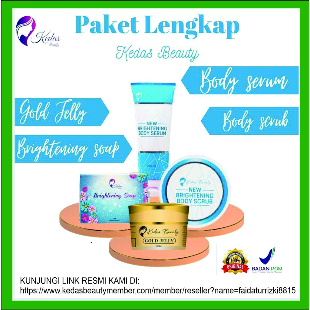 READY GOLD JELLY KEDAS BEAUTY