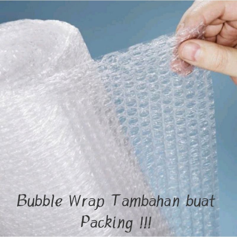 

BUBBLE WRAP TAMBAHAN PACKING BIAR AMAN
