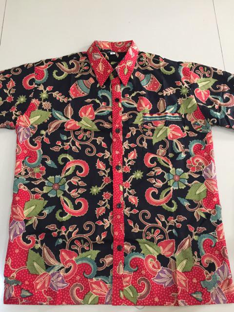 Hem Kemeja Batik Anak Cowok Gentong Hitam
