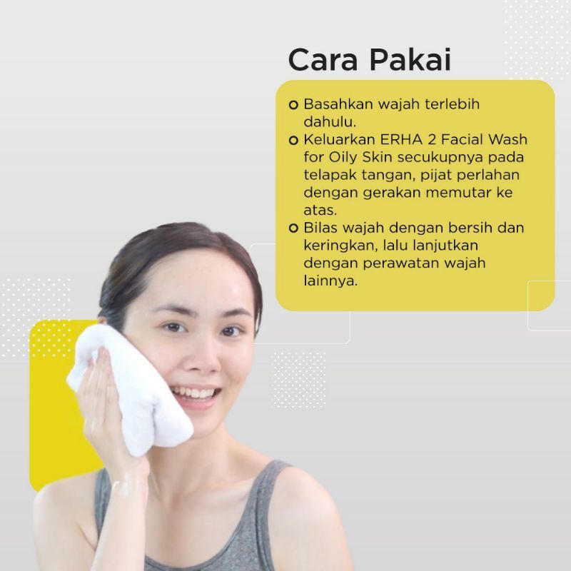 ERHA 2 Facial Wash for Oily Skin 60 ml