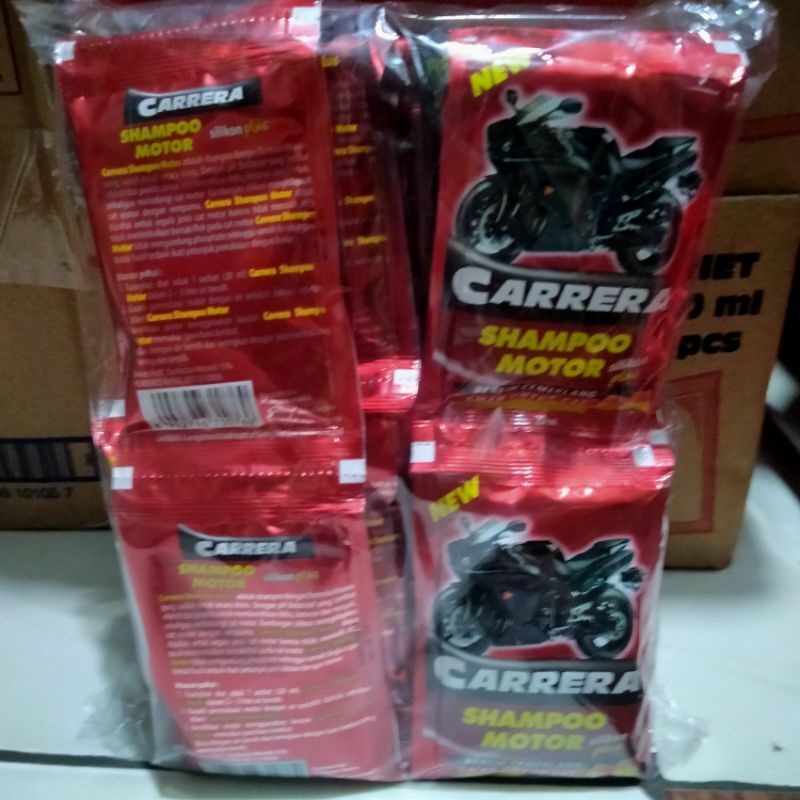 CARRERA SHAMPO MOTOR RENCENG 20ML X 24SACHET