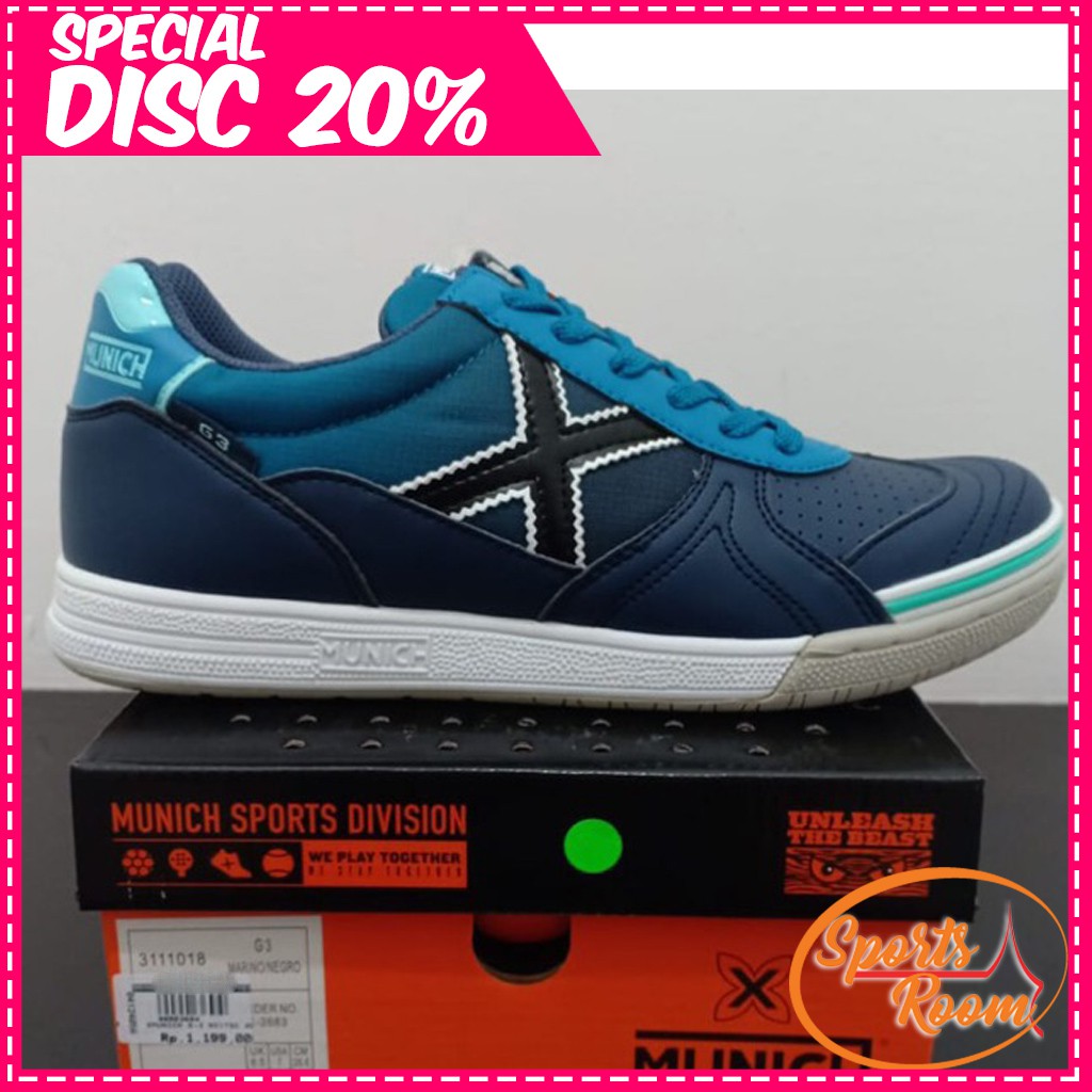 Sepatu Futsal X MUNICH, G-3 MARINONEGRO - 3111018
