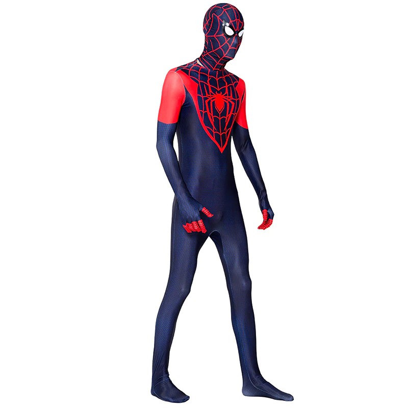 Jual Free Ongkir Adult Kids Spider-Man Into The Spider-Verse Cosplay Costume  Zentai Suit Miles Morales Indonesia|Shopee Indonesia