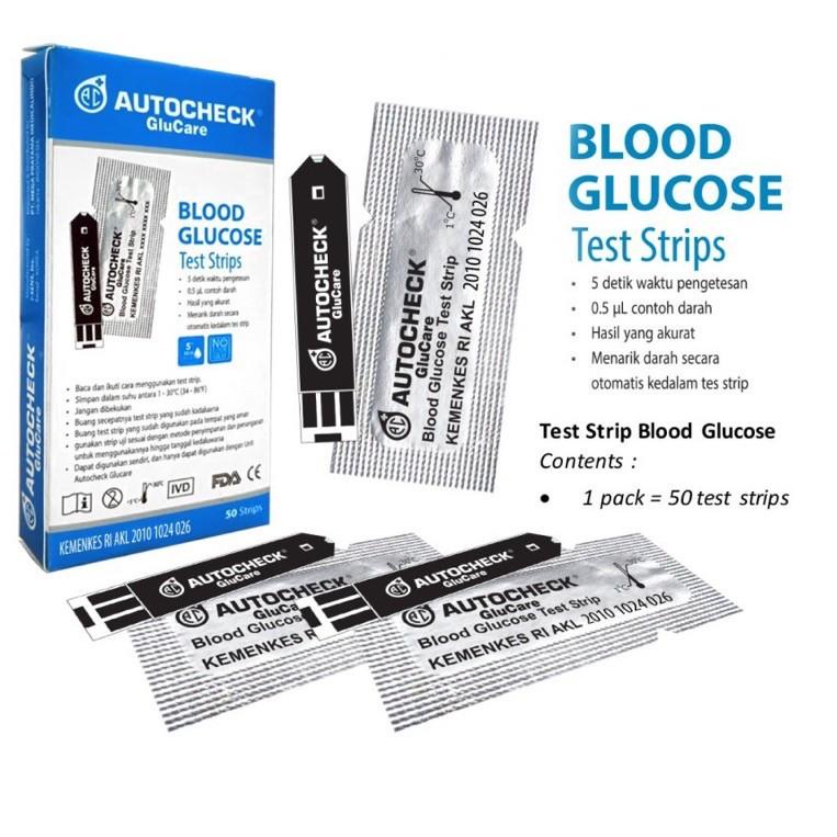 ㊑ AUTOCHECK GLUCARE / GLUCARE / Autocheck GLUCARE STRIP / Strip Autocheck GLUCARE Glucose / Strip Au