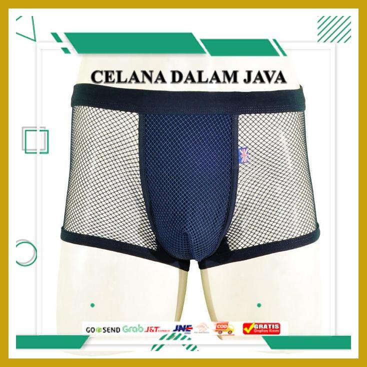 CELANA BOXER PRIA TRANSPARAN P2714 UNDERWEAR SEXY PRIA - 1 PCS ASLI IMPORT 
